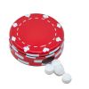 Custom Poker Chip Mint Tin - Red